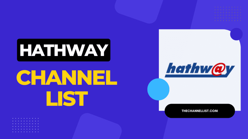 200+ Hathway Cable Tv Channel List 2024 The Channel List