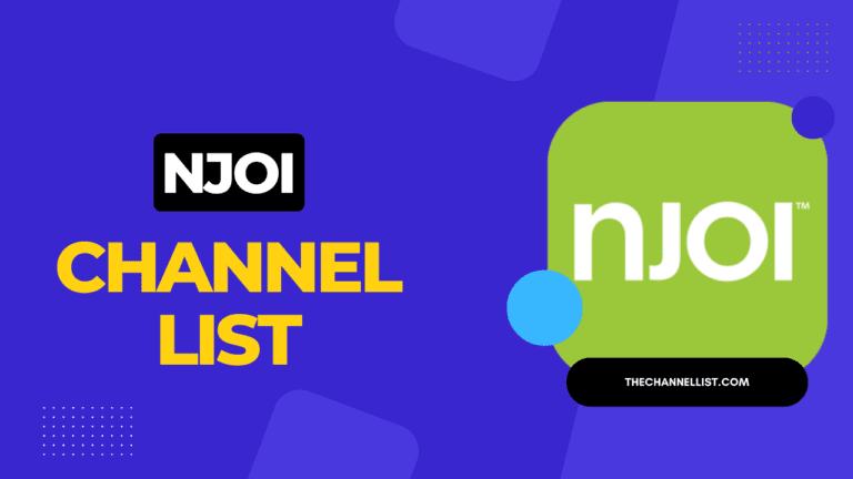 NJOI Channel List with Number 2023