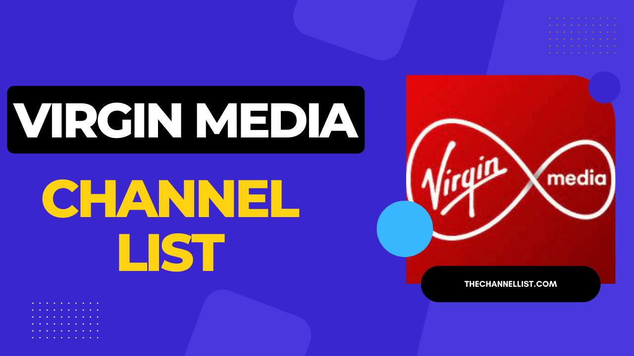 vIRGIN mEDIA tv Channel list