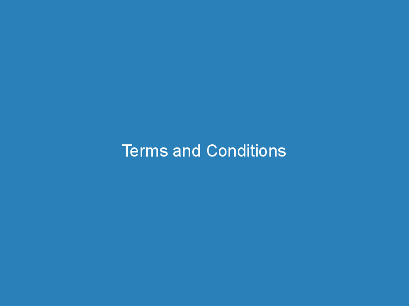 terms and conditions 12