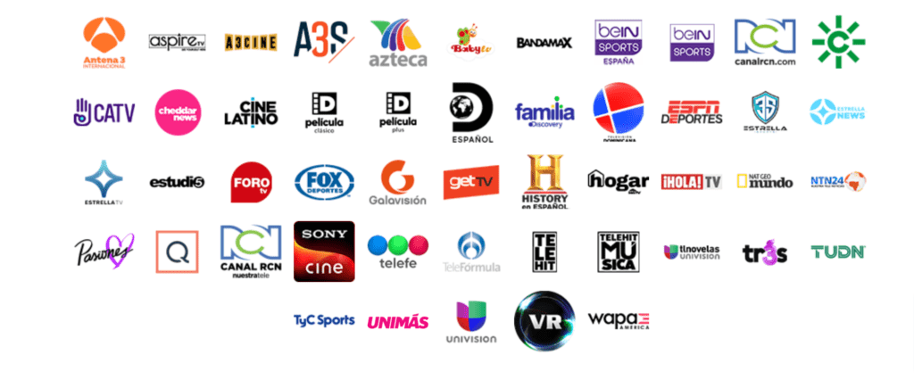Vidgo Spanish Channel List