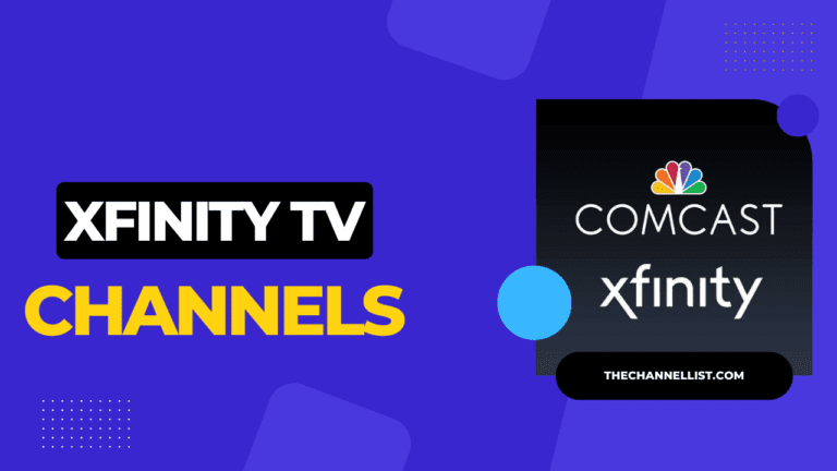 Comcast Xfinity Channel Lineup [With PDF]