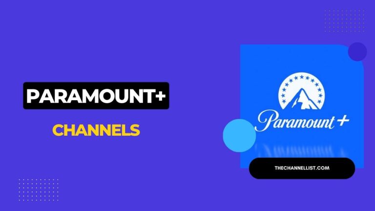 Paramount Plus Channel List 2024