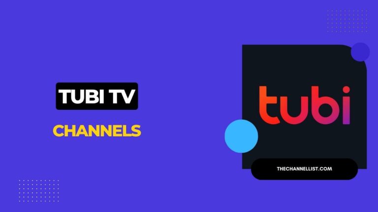 Tubi Channel Lineup