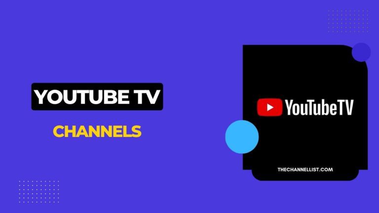 YouTube TV Channels List [With PDF] 2023