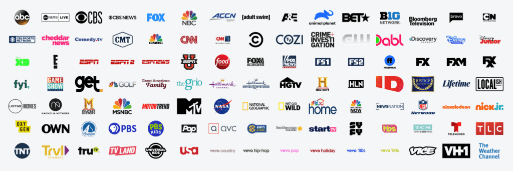 Hulu Live TV Channel List 1
